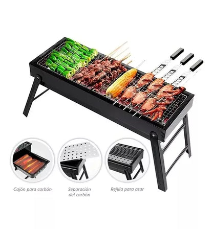 Parrilla De Carbón Plegable BBQ
