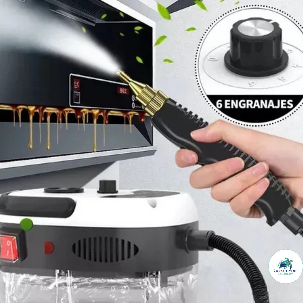 VaporPro™ 2500 - El poder del vapor profesional en la palma de tu mano.
