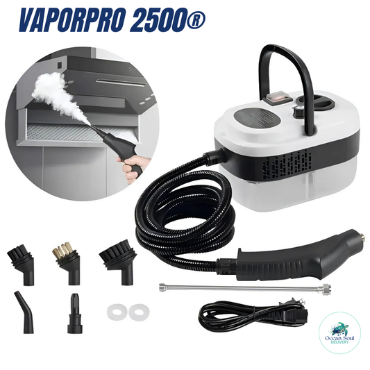 VaporPro™ 2500 - El poder del vapor profesional en la palma de tu mano.